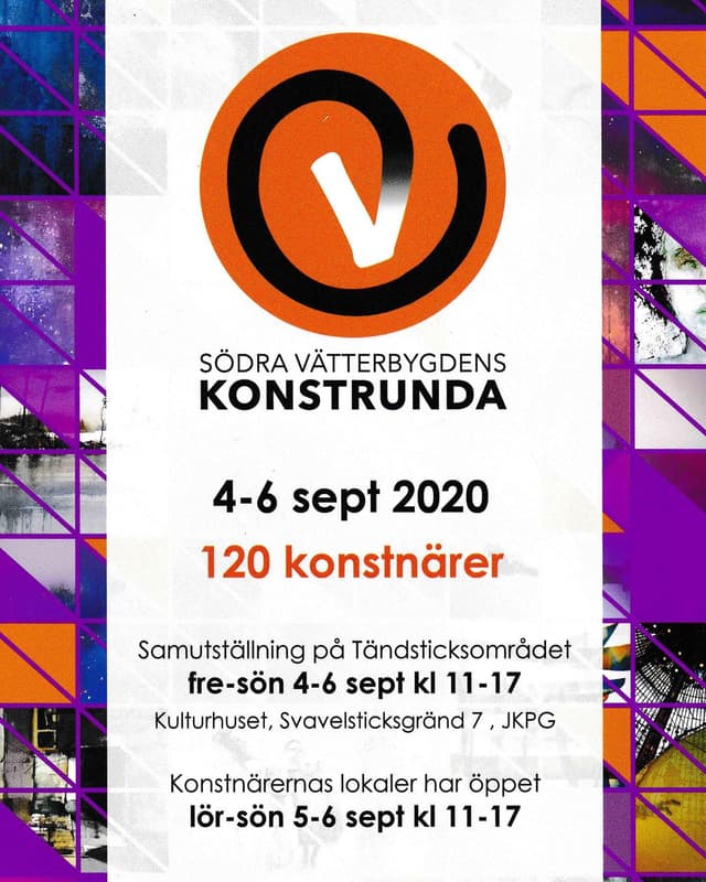 Södra Vätterbygdens Konstrunda 2020