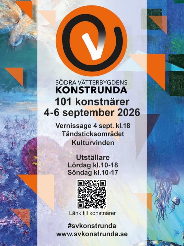Södra Vätterbygdens Konstrunda 2026
